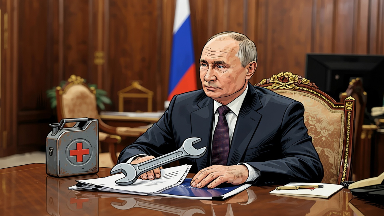 Путин дожимает Донбасс. Бензин - под личный контроль