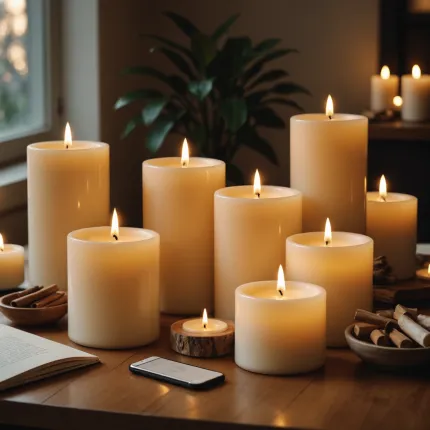 Искусство создания уюта: как свечи LED на батарейках меняют подход к декору